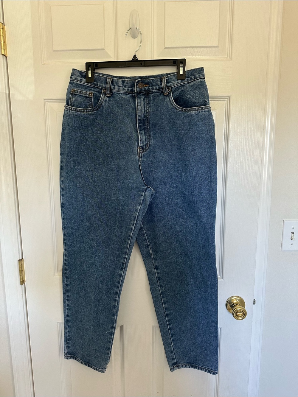 Bill Blass High-Waist Blue Women's Jeans - Picture 2 of 5